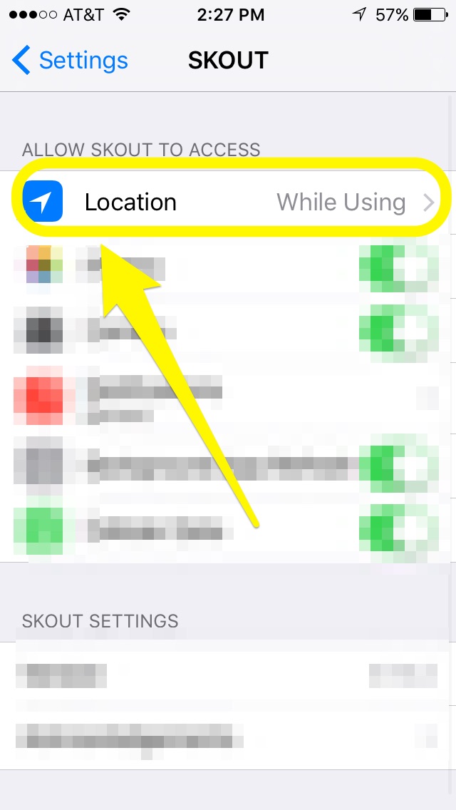 Location skout change Sorts of
